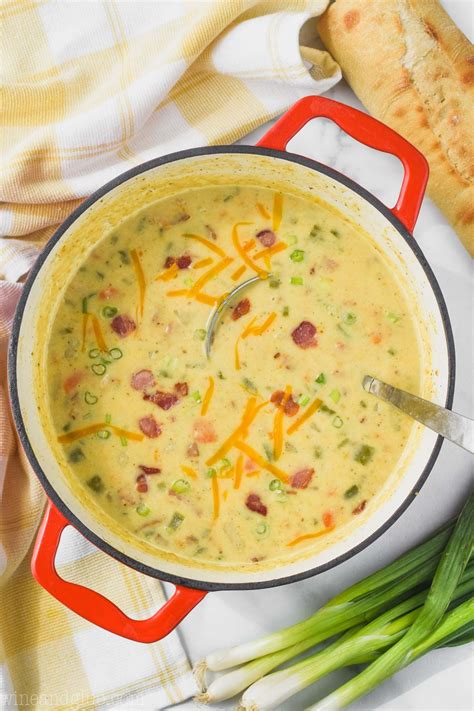 This Creamy Potato Soup With Bacon Is The Perfect Winter Soup Made