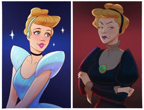 How 14 Disney Princesses Would Look If They Were The Villains In The