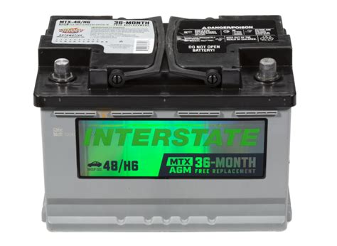 Interstate Mtx 48h6 Car Battery Review Consumer Reports