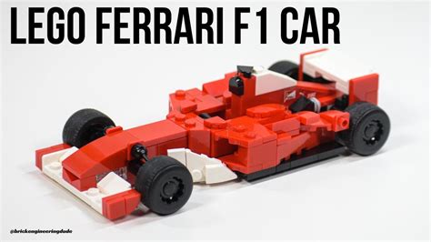 Lego Ferrari F2004 F1 Car Speed Champions Moc Youtube