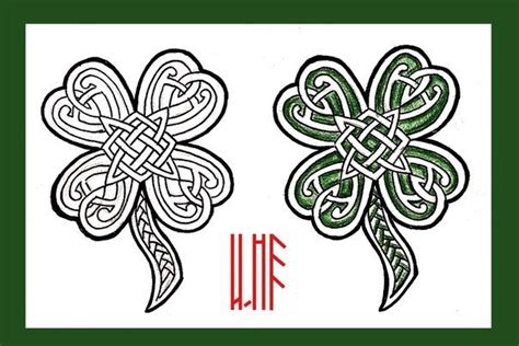 Check spelling or type a new query. Celtic tattoo Holy clover (med billeder) | Tegninger