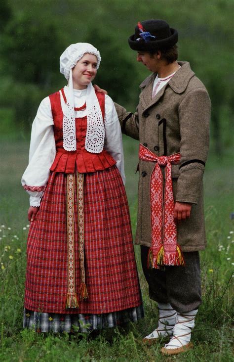 Dz Kija Region Folk Costume Lithuania Lithuanian Clothing Folk Clothing European Costumes