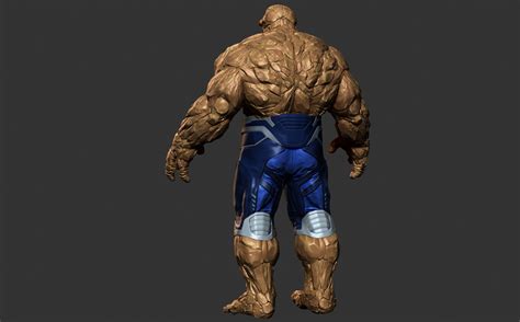 Joseph Bradascio The Thing Mcu Concept Fantastic Four