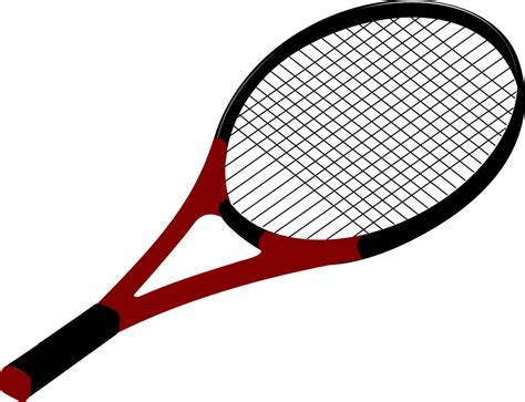 Download Tennis Racket Drawing Royalty Free Vector Graphic Pixabay