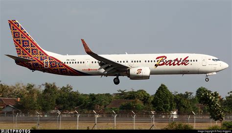 Pk Lbj Boeing 737 9gper Batik Air Panji Anggoro Jetphotos