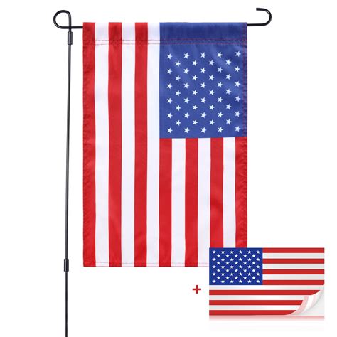 Jetlifee Usa Us Garden Flag United States Decorative Garden Flags Quality Polyester American
