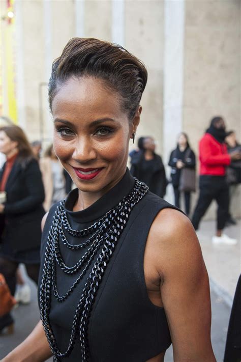 That's the question on jada. JADA PINKETT SMITH Arrives at Barbara Bui Fashion Show at ...