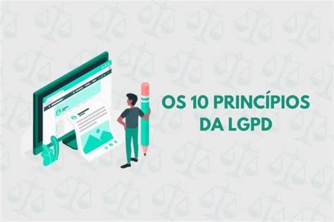 Os princípios da LGPD