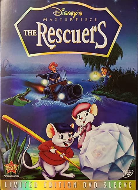 The Rescuers With Limited Edition Cover Sleeve 1977 Disney Dvd