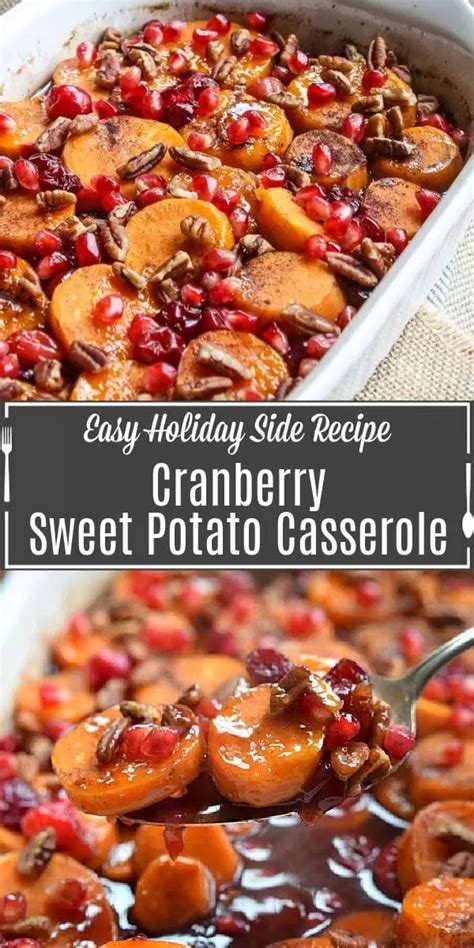 Cranberry Sweet Potato Casserole Home Made Interest