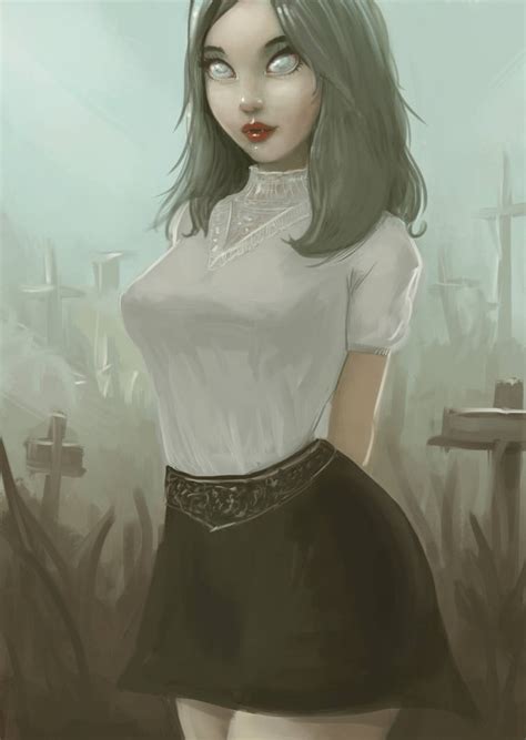 Zombie Girl By Yneddt On Deviantart