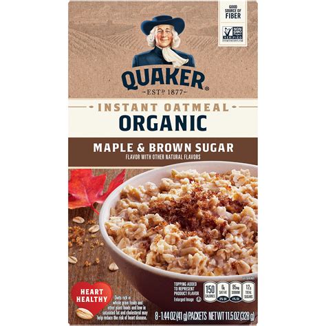 Cereals quaker instant oatmeal nutrition for women apple spice prepared with boiling water serving size. Quaker Instant Oatmeal Nutrition Label : Top free images & vectors for quaker instant oatmeal ...