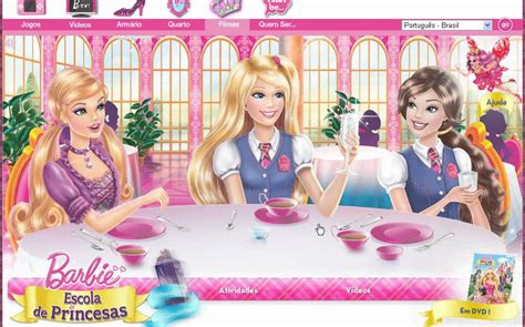 Jogo Barbie Escola De Princesas Youtube