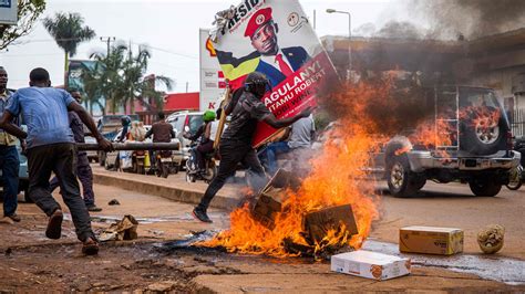 Uganda Police Arrest Opposition Figure, Setting Off Deadly Protests ...