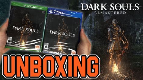Dark Souls Remastered Ps4xbox One Unboxing Youtube