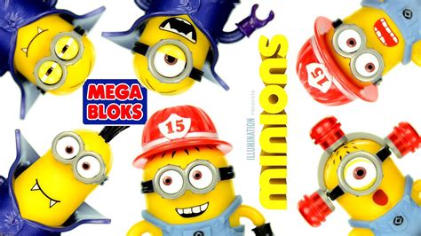 Mega Bloks Minions Movie Vampire Surprise And Fire Rescue Figure Pack