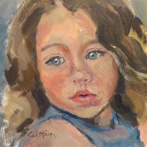 Daily Paintworks 738 Innocence Original Fine Art For Sale
