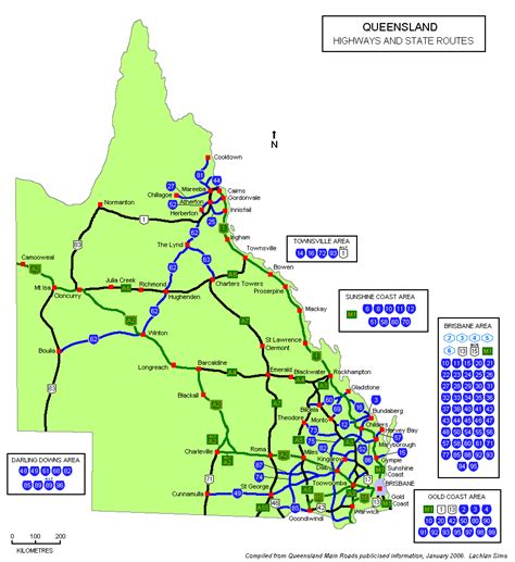 Ozroads Queensland Route Numbering