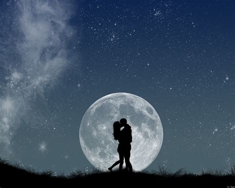 Moonlight Kiss Wallpaper 1280x1024 28170