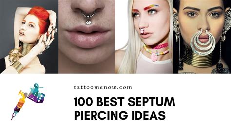 100 Best Septum Piercings Ideas Youtube