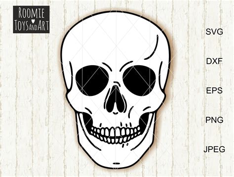 Skull Svg Skull Face Svg File Skull Clip Art Skeleton Svg Etsy