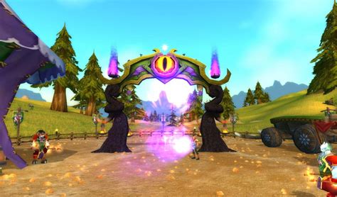 Portal In Mulgore To The Darkmoon Faire Island World Of Warcraft