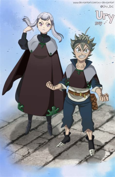 Black Clover Asta And Noelle Royal Knights By Ury