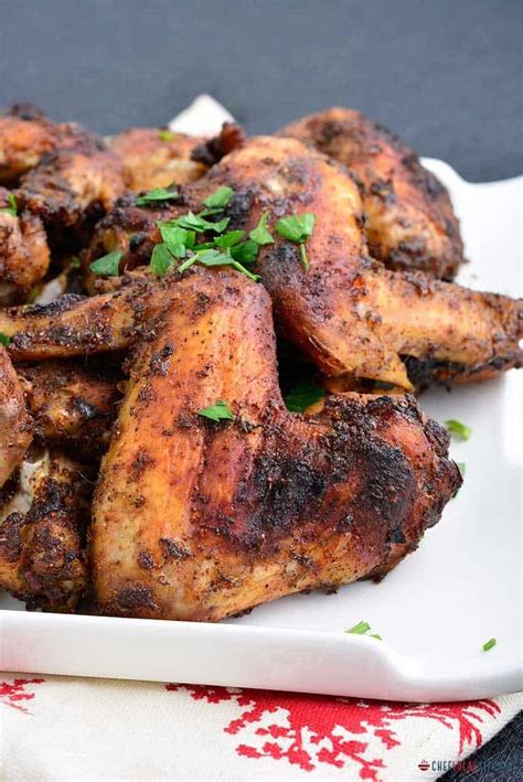 Jamaican Jerk Chicken Wings Recipe Chef Lolas Kitchen