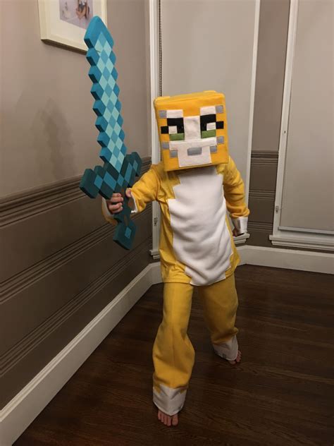 Minecraft Stampy Cat Costume Made To Order Denmark