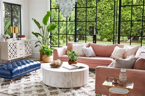 Gray Malins Living Room Reveal With Anthropologie Gray