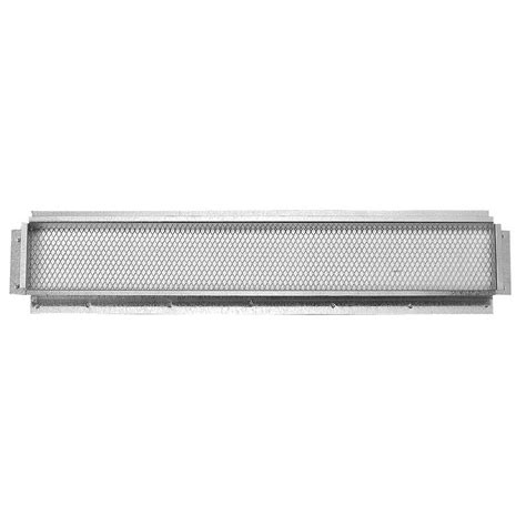 Master Flow 16 In X 8 In Aluminum Under Eave Soffit Vent In White