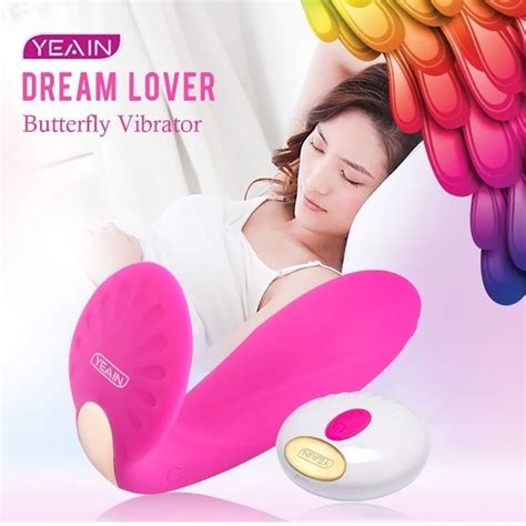 buy dream lover butterfly vibrator female masturbation wearable remote vibrator