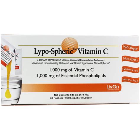 Lypo spheric vitamin c benefits the immune system because of the structure of the liposome. Lypo-Spheric Vitamin C 1000mg with 'Smart' liposomal nano ...