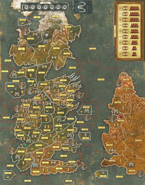 The Map Game Of Thrones Throne Game Of Thrones Tv
