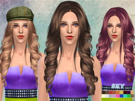 The Sims Resource Skysims Hair 261