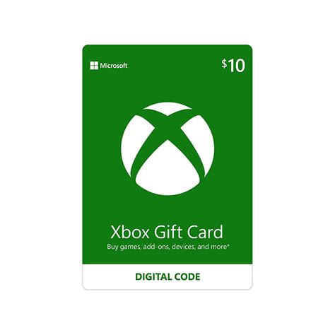 10 Xbox T Card Digital Code