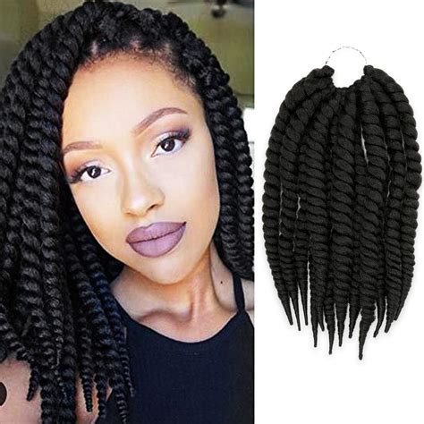 Buy 12 Inch Au Then Tic 2x Jumbo Senegalese Twist Crochet Braid Hair Havana Twist Crochet Hair