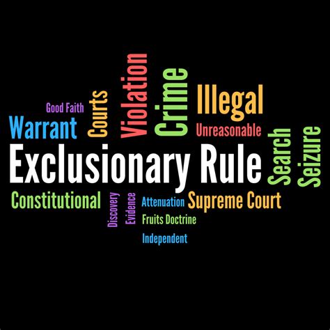 Is The Exclusionary Rule Still Relevant New Jersey State Bar Foundation