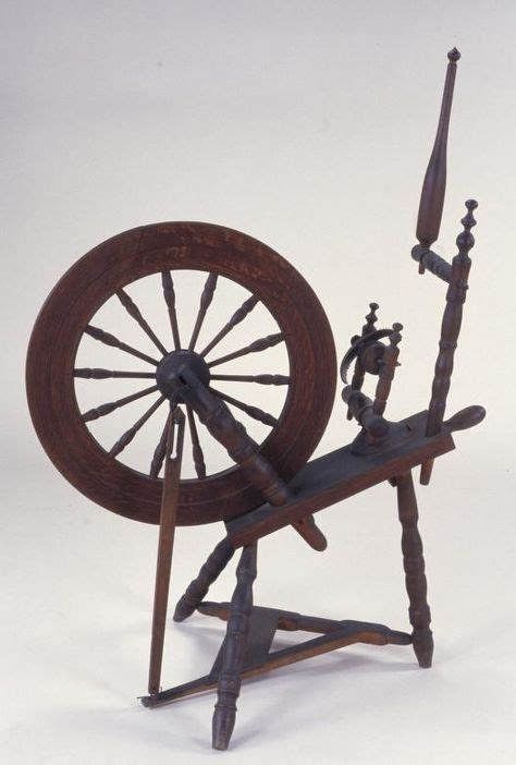 1775 flax wheel spinning wheel flax