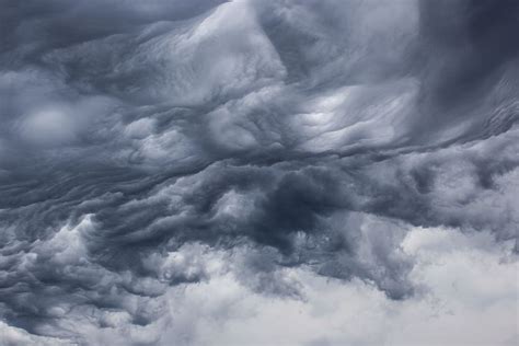 Hd Wallpaper White And Gray Clouds Storm Clouds Thunderstorm Grey