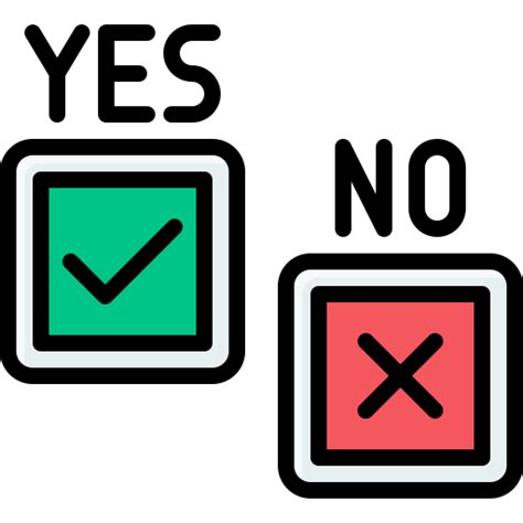 Yes Or No Free Miscellaneous Icons