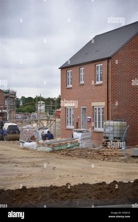 Bourne Lane Development In The North Oxfordshire Village Of Hook Norton