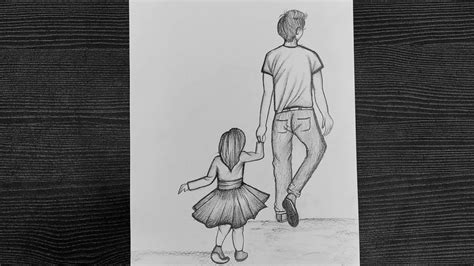 Pencil Sketch Pencil Drawings Fathers Day Specials Step By Step