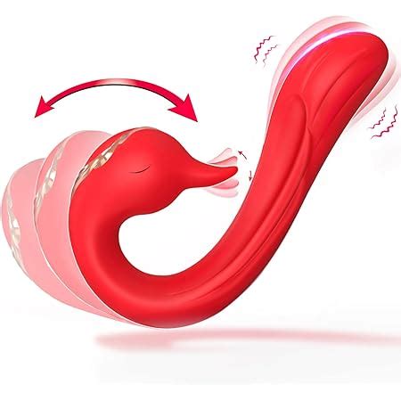 Amazon Com Sex Toys Dildo Swan Vibrator Clitoris Licking G Spot Vibrator With Powerful