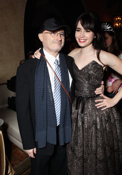 Lily Collins Gushes Over Father Phil Collins On His 71st Birthday