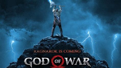God Of War Fan Made Movie Poster Welcomes Ragnarok With Lightning