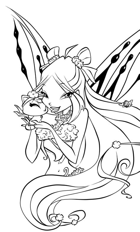 Winx Club Mermaid Musa Coloring Page By Winxmagic237 On Deviantart
