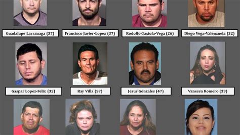 12 Arrested In Chandler Drug Smuggling Ring