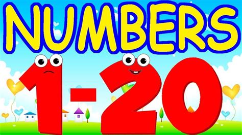 Learn Number 1 To 20 1 To 20 Number Names 123 Counting Ep20 Youtube