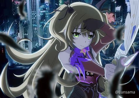 Want to discover art related to genshin_impact_ganyu? Fischl Anime-Style wallpaper - Genshin Impact - Official Community